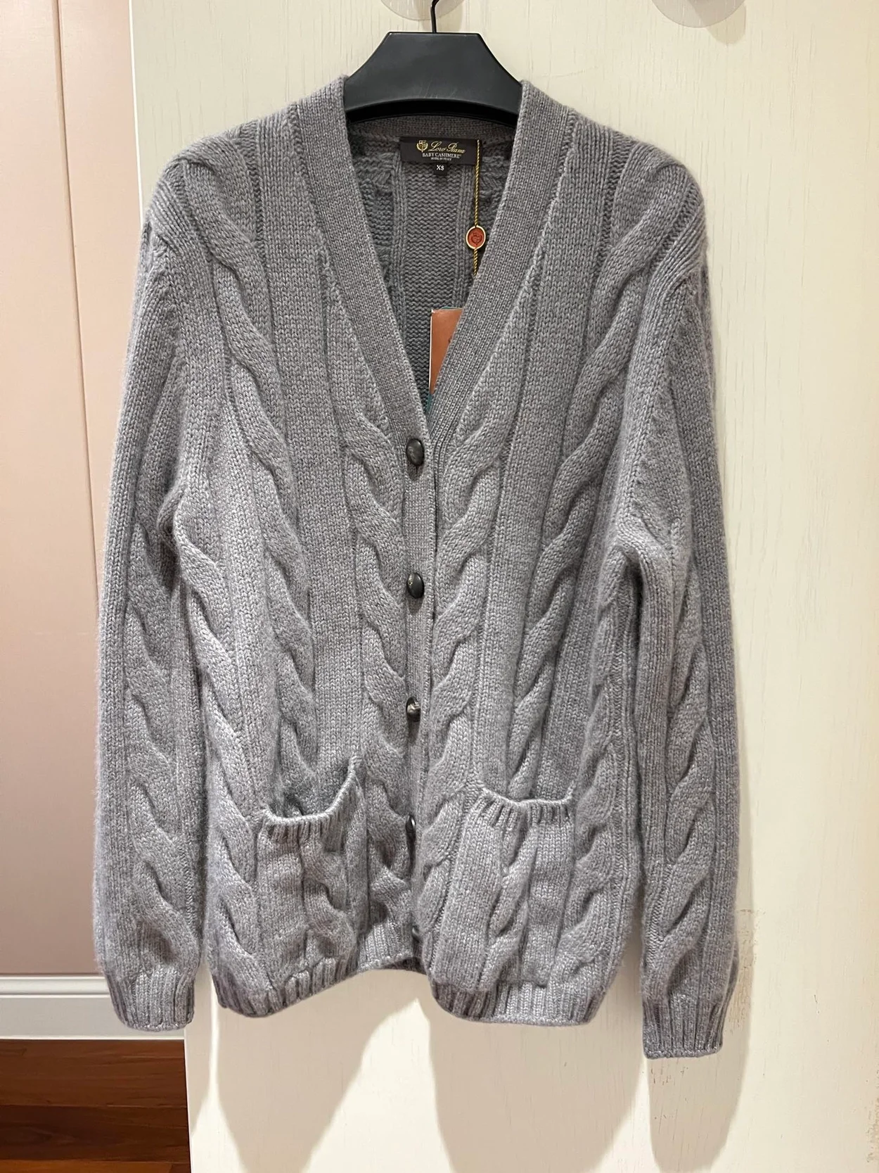 로로피아나 네이피어 캐시미어 가디건