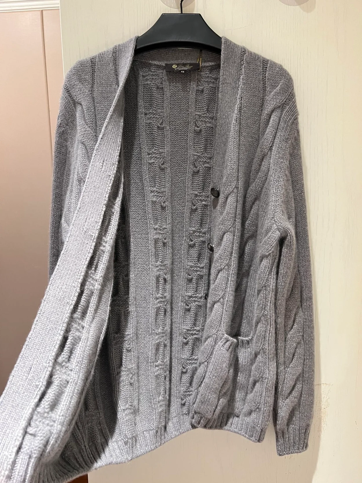 로로피아나 네이피어 캐시미어 가디건