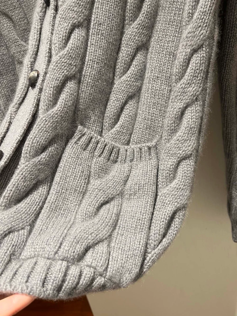 로로피아나 네이피어 캐시미어 가디건