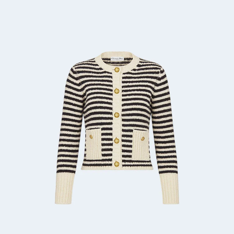 디올 마리니에르 울 니트 가디건