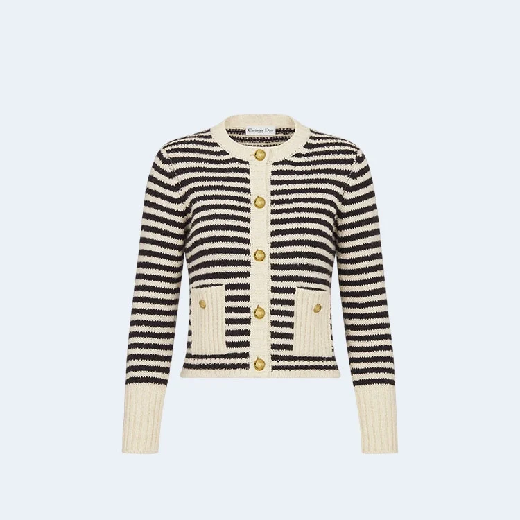 디올 마리니에르 울 니트 가디건