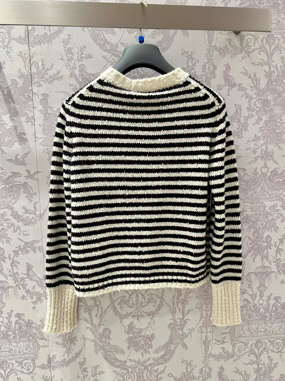 디올 마리니에르 울 니트 가디건