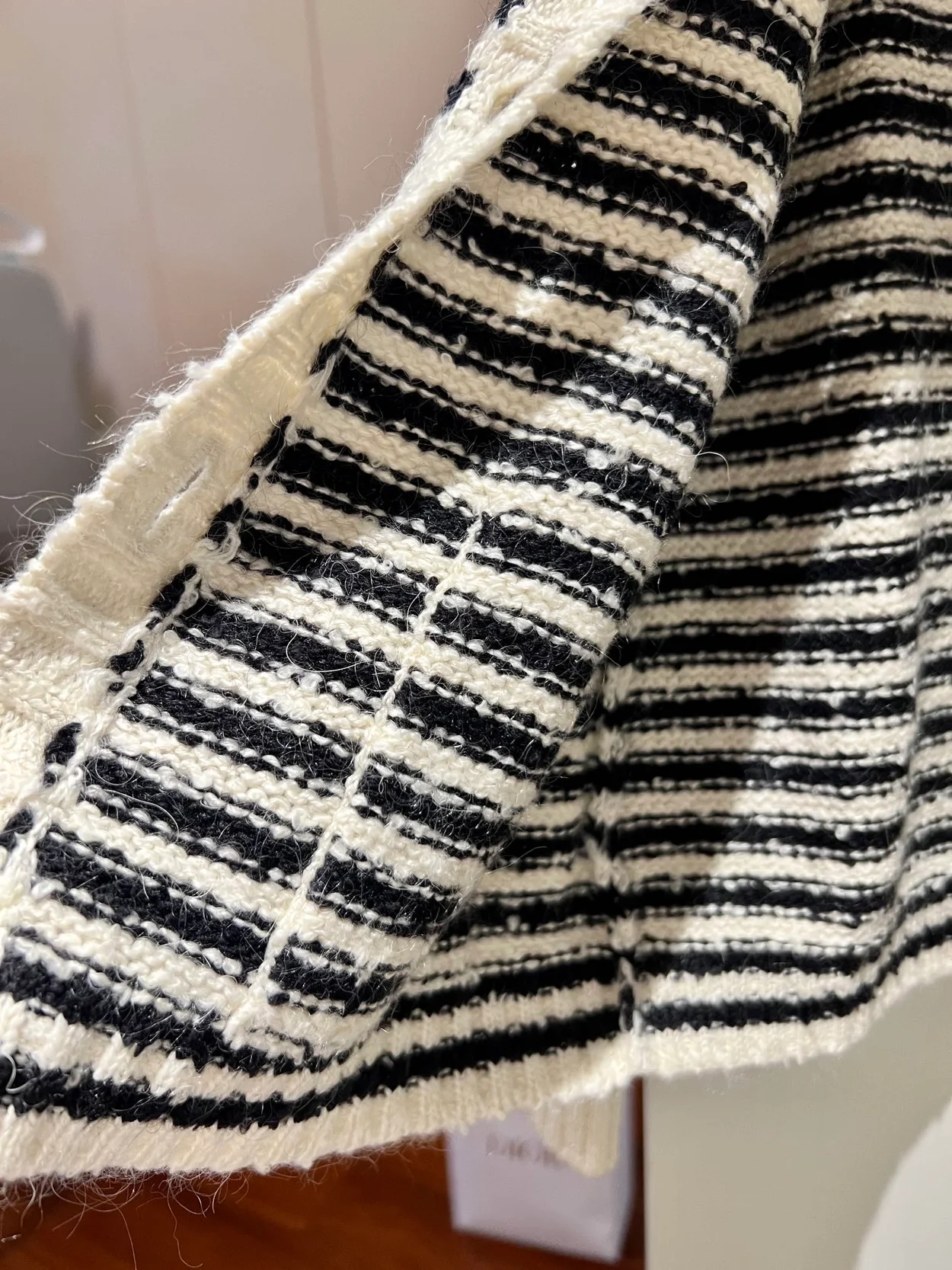 디올 마리니에르 울 니트 가디건