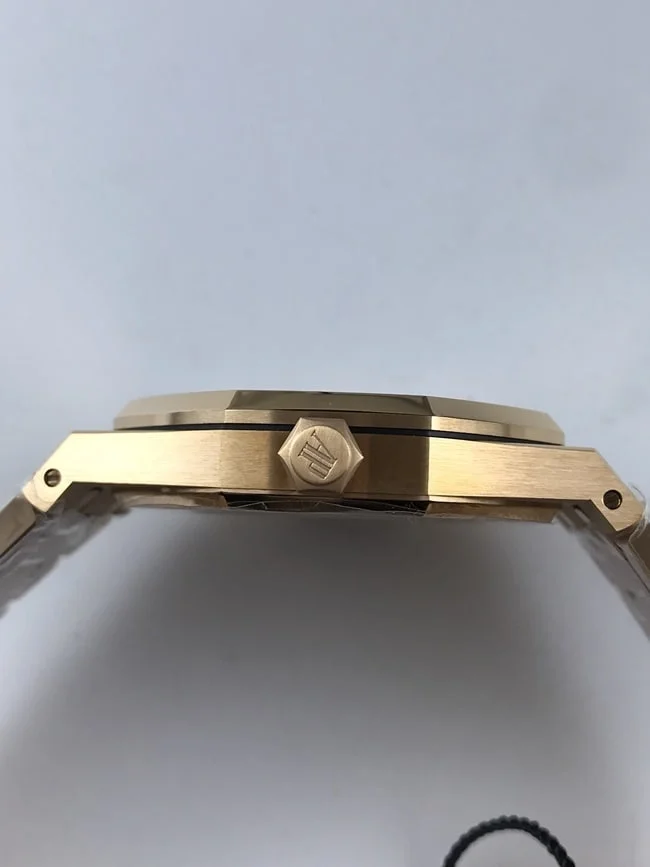 오데마피게 로얄오크 15400 블루 다이얼 골드 박스