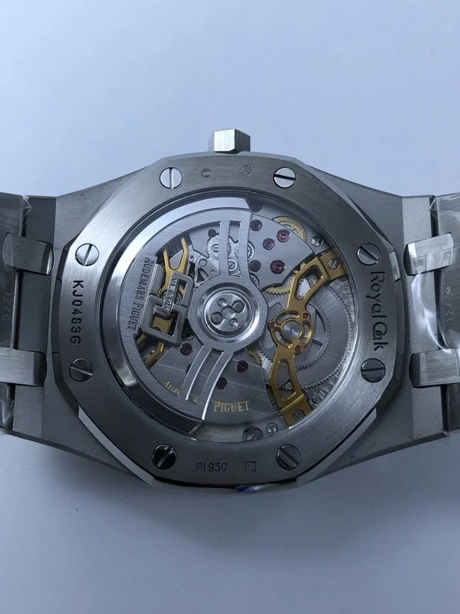 오데마피게 로얄오크 39mm 그린 블랙 다이얼