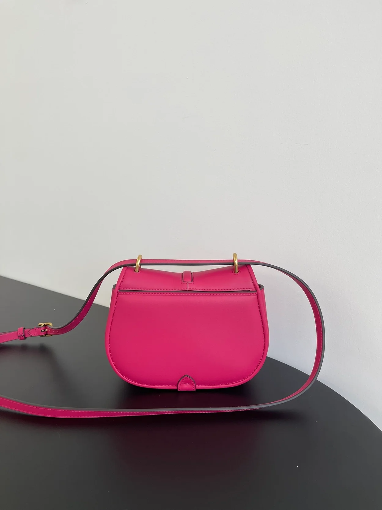 펜디 C'MON 미니 푸시아 레더백 핑크