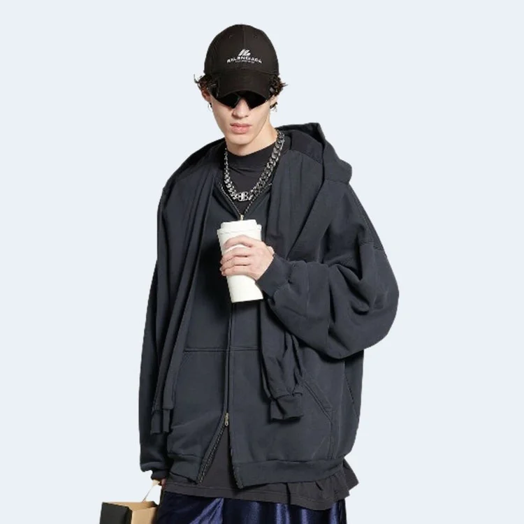 발렌시아가 유니티 스포츠 아이콘 인코그니토 후드집업