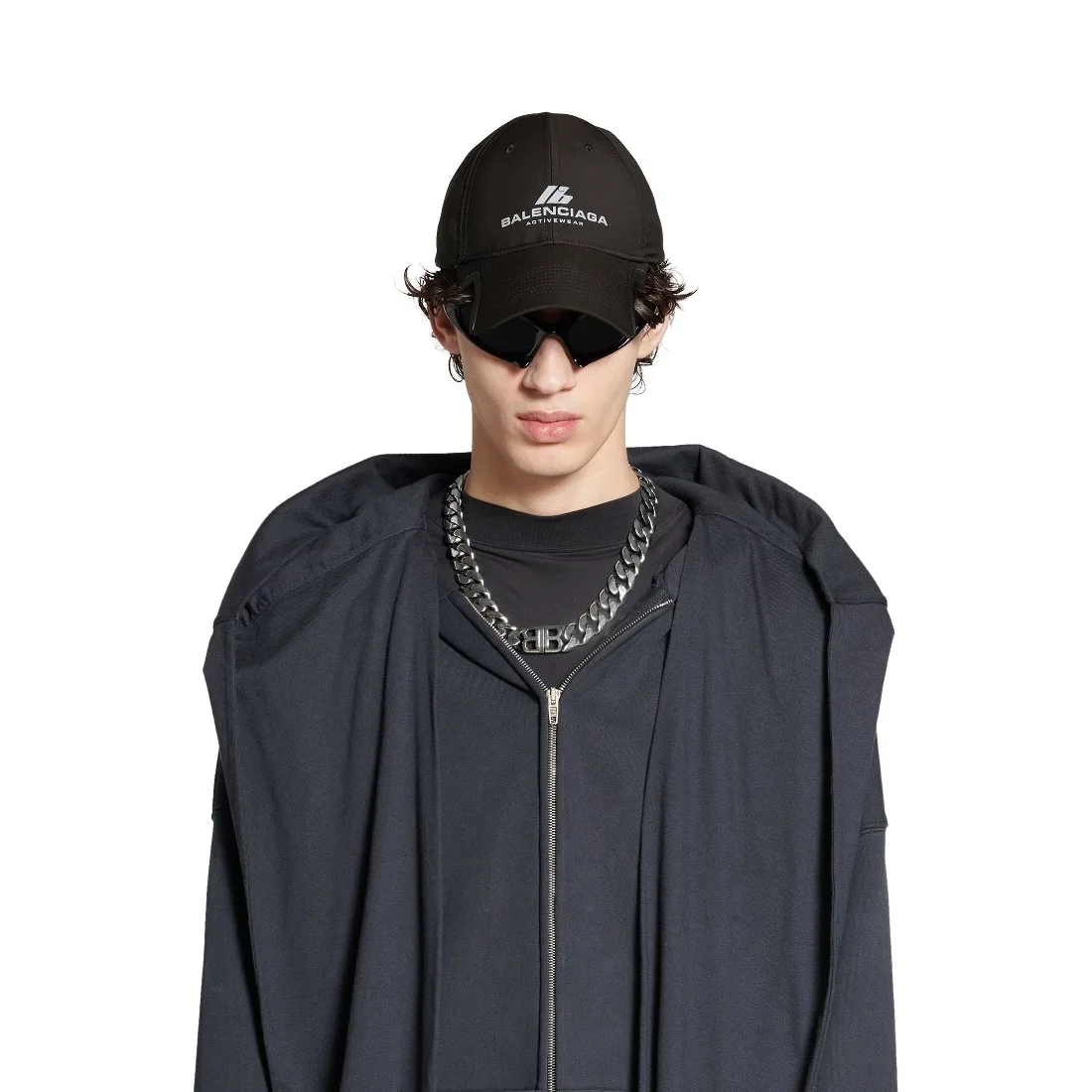 발렌시아가 유니티 스포츠 아이콘 인코그니토 후드집업