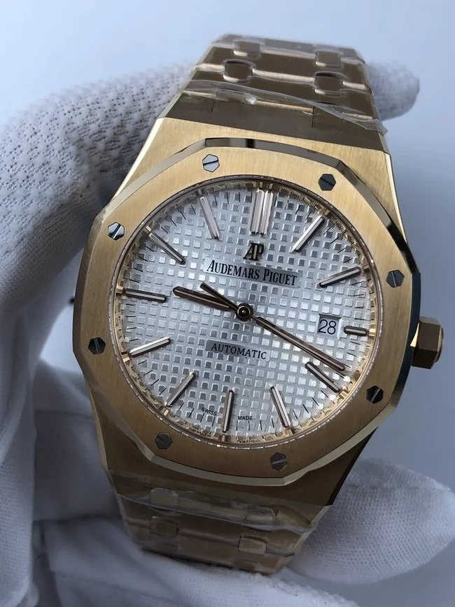 오데마피게 로얄오크 화이트 골드