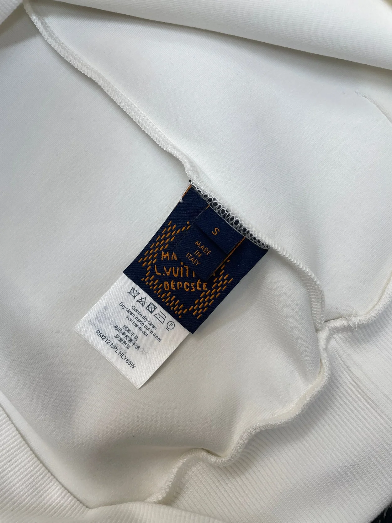 루이비통 엠브로이더드 저지 후디 1AFJH3