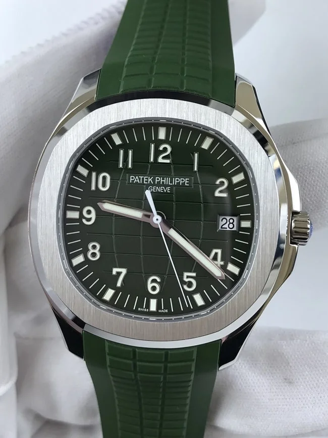 파텍필립 아쿠아넛 5168 그린 다이얼