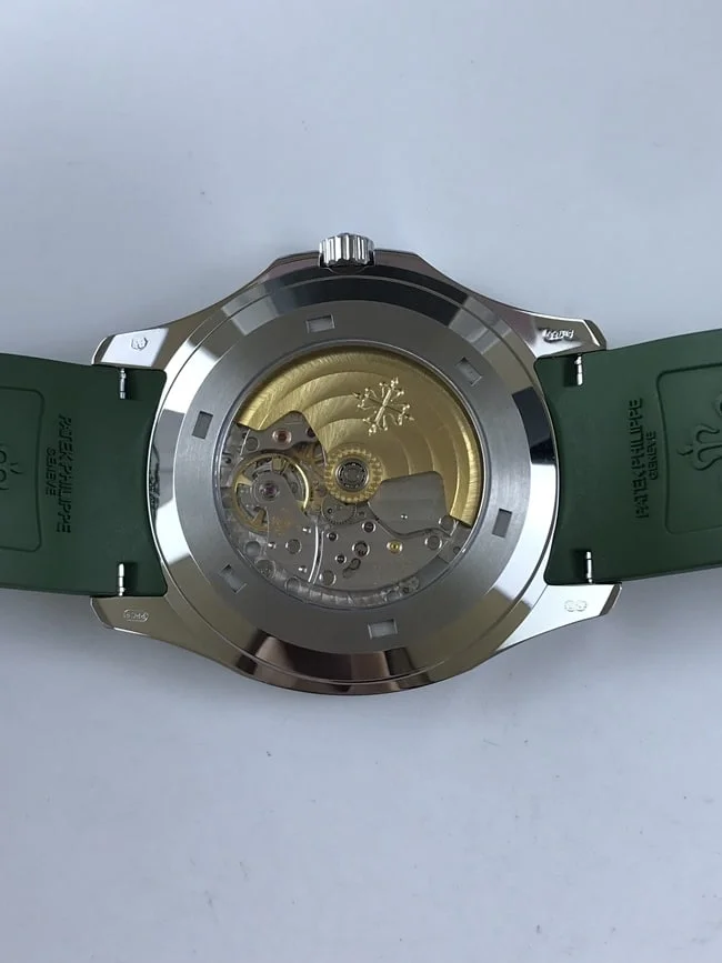 파텍필립 아쿠아넛 5168 그린 다이얼
