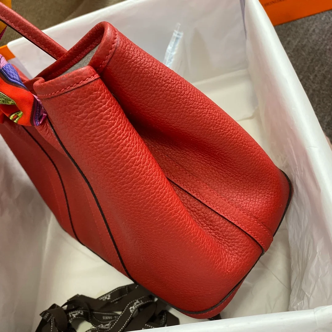 에르메스 가든파티 30 Rouge casaque 백