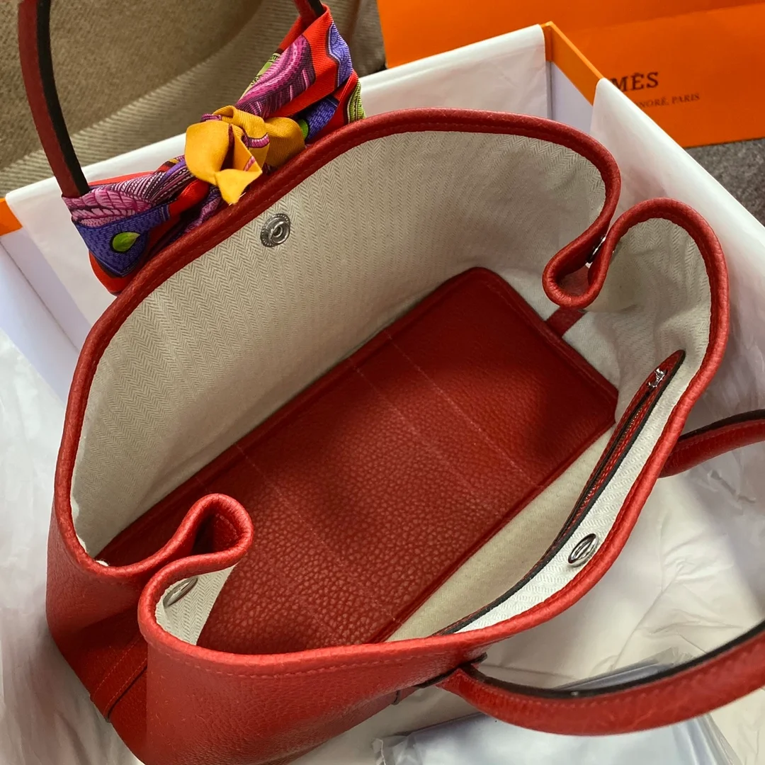 에르메스 가든파티 30 Rouge casaque 백