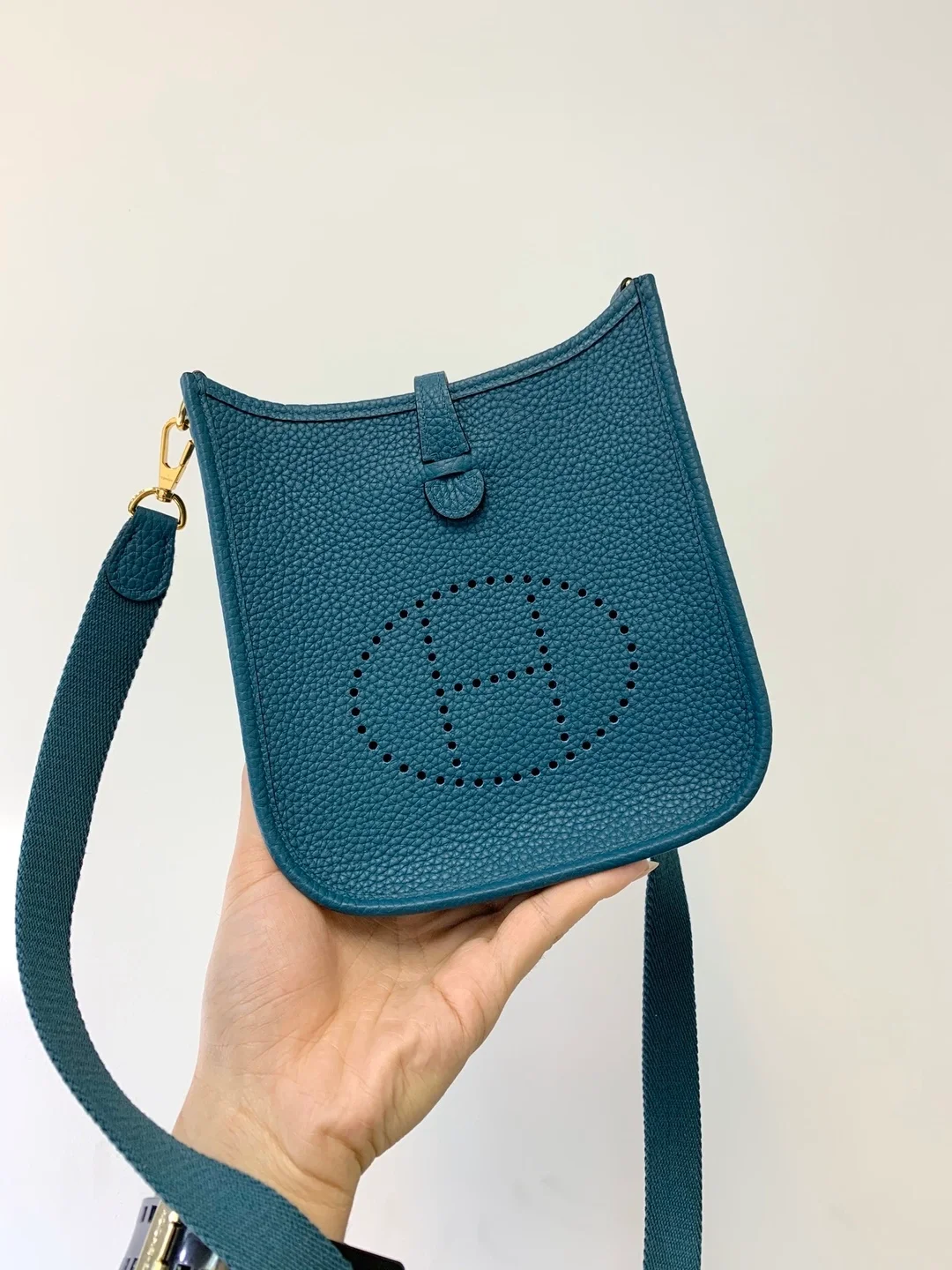 에르메스 에블린 TPM Vert bosphore 백