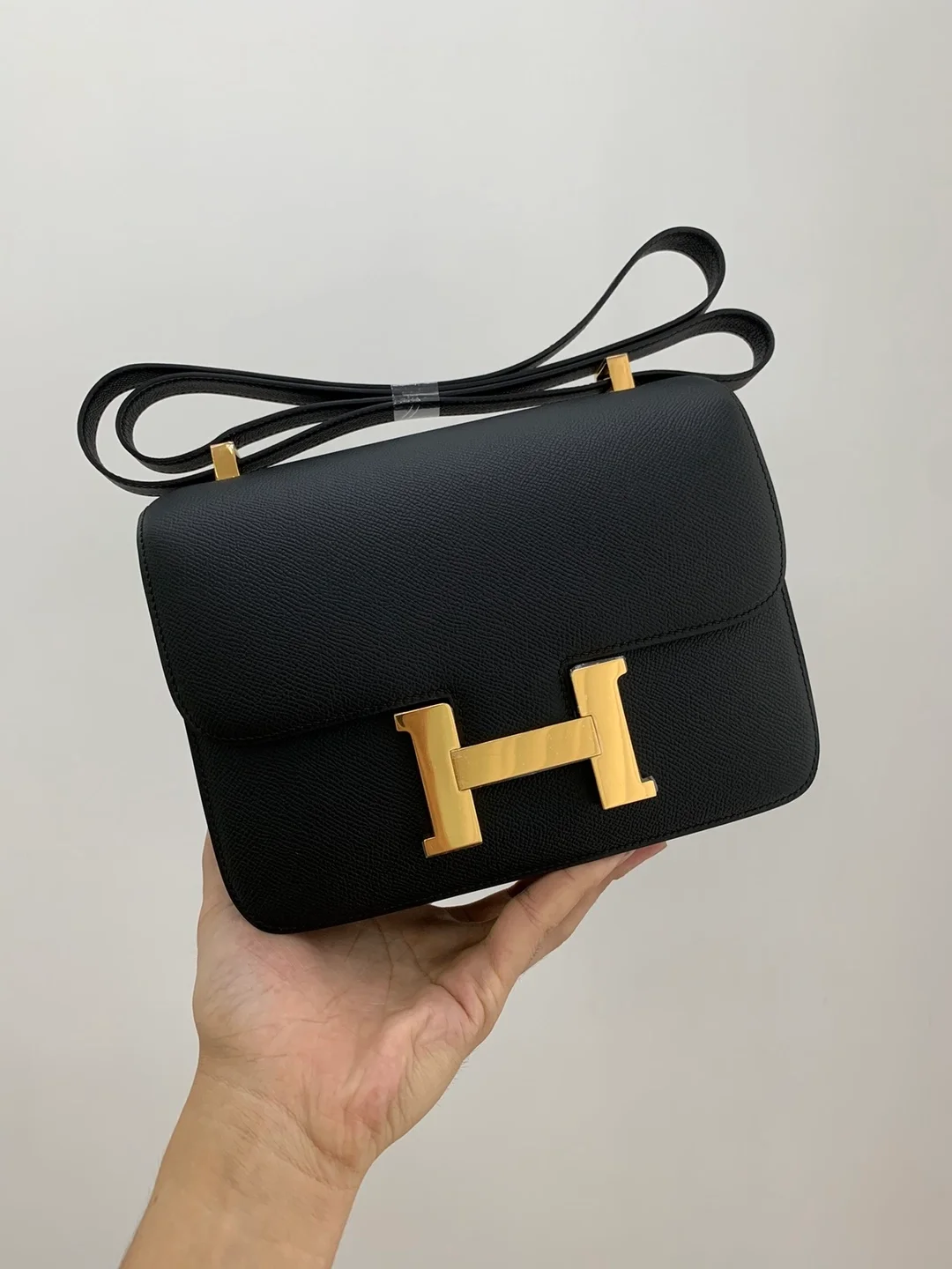 에르메스 콘스탄스 24 Noir Epsom 백