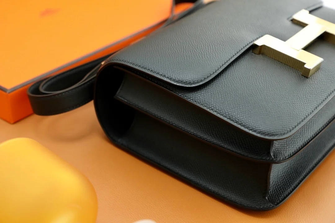 에르메스 콘스탄스 24 Noir Epsom 백