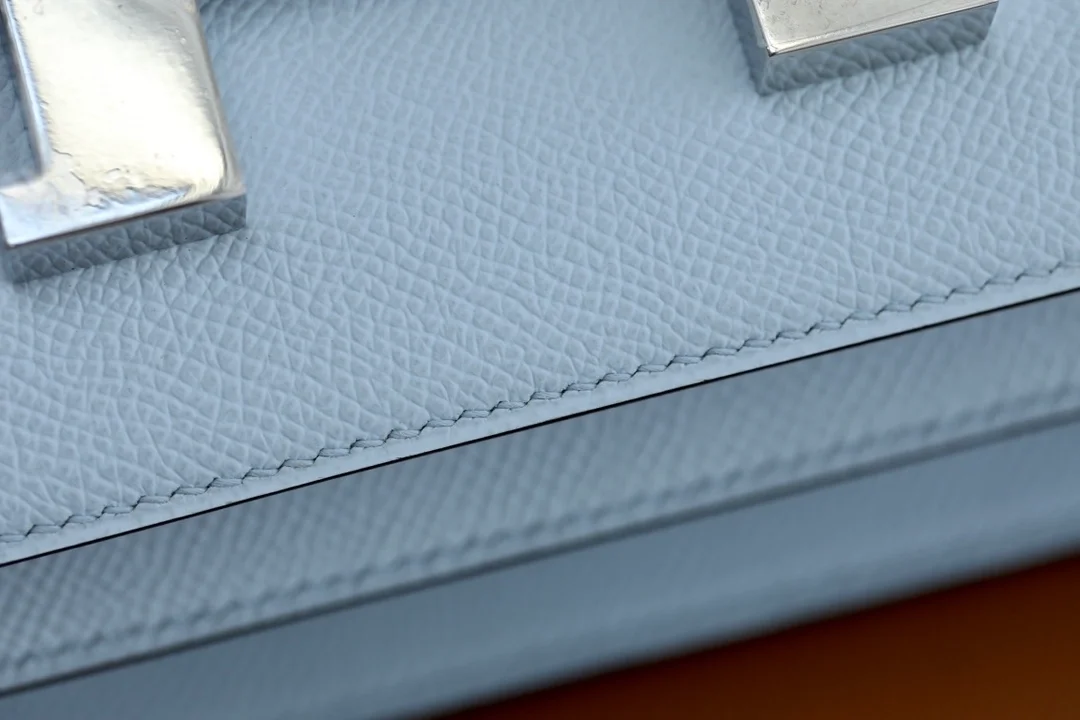 에르메스 콘스탄스 24 Blue brume Epsom 백