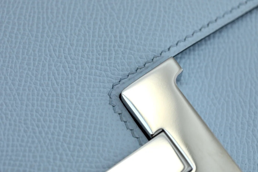 에르메스 콘스탄스 24 Blue brume Epsom 백