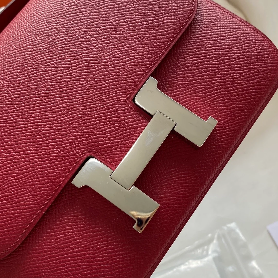 에르메스 콘스탄스 18 Rouge grenade Epsom 백