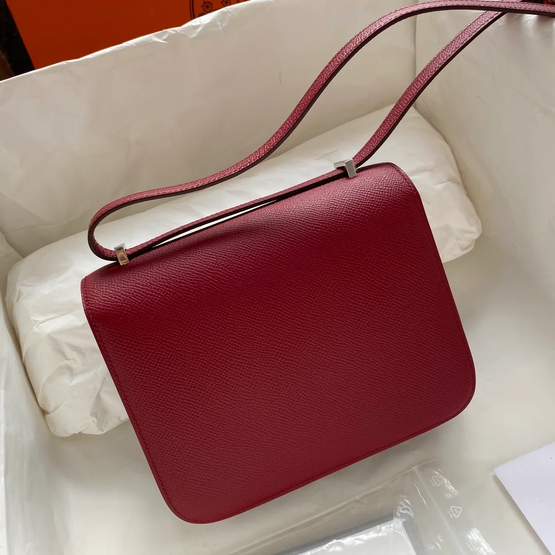 에르메스 콘스탄스 18 Rouge grenade Epsom 백