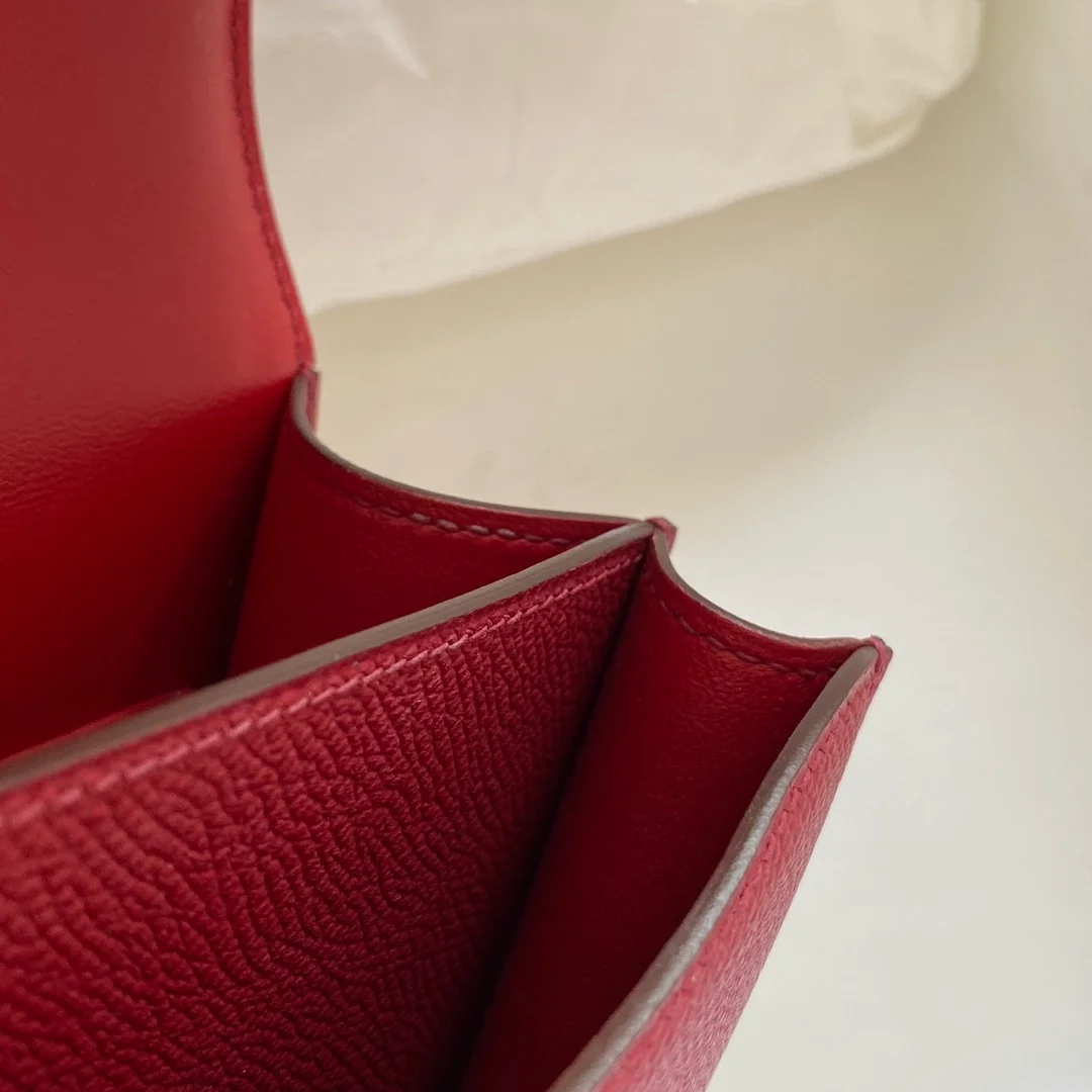 에르메스 콘스탄스 18 Rouge grenade Epsom 백