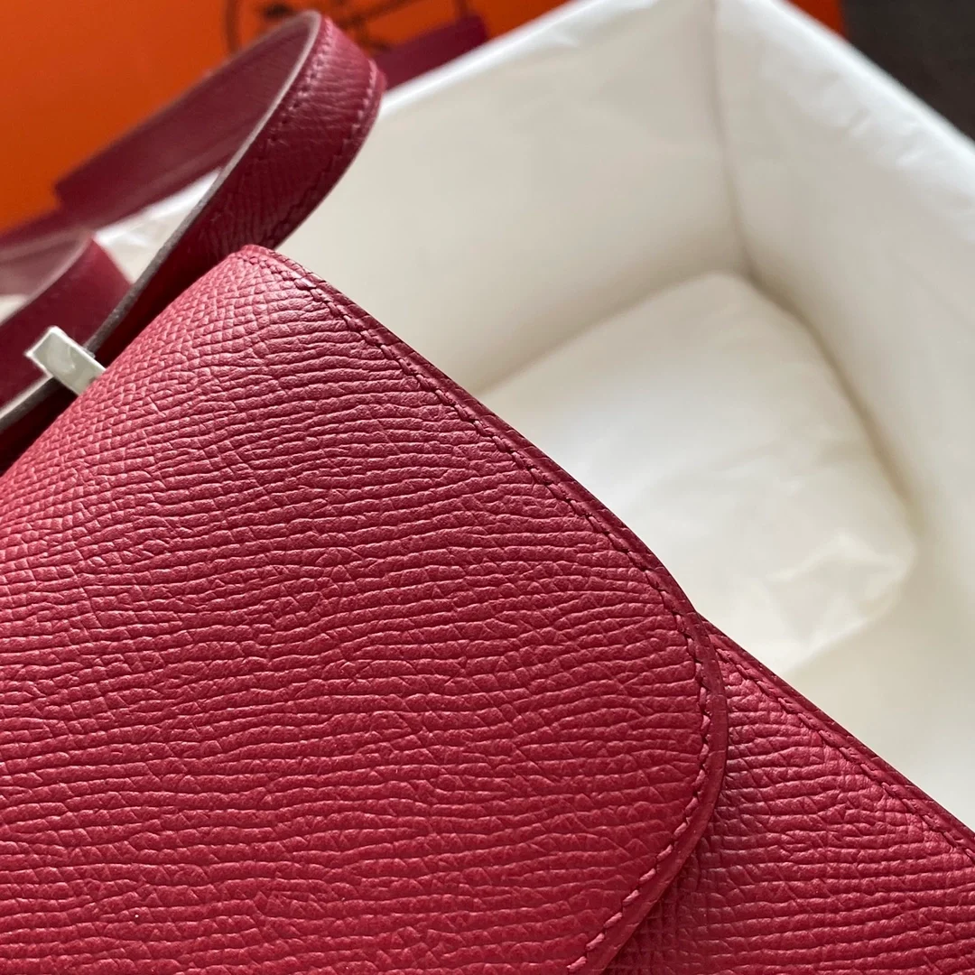 에르메스 콘스탄스 18 Rouge grenade Epsom 백