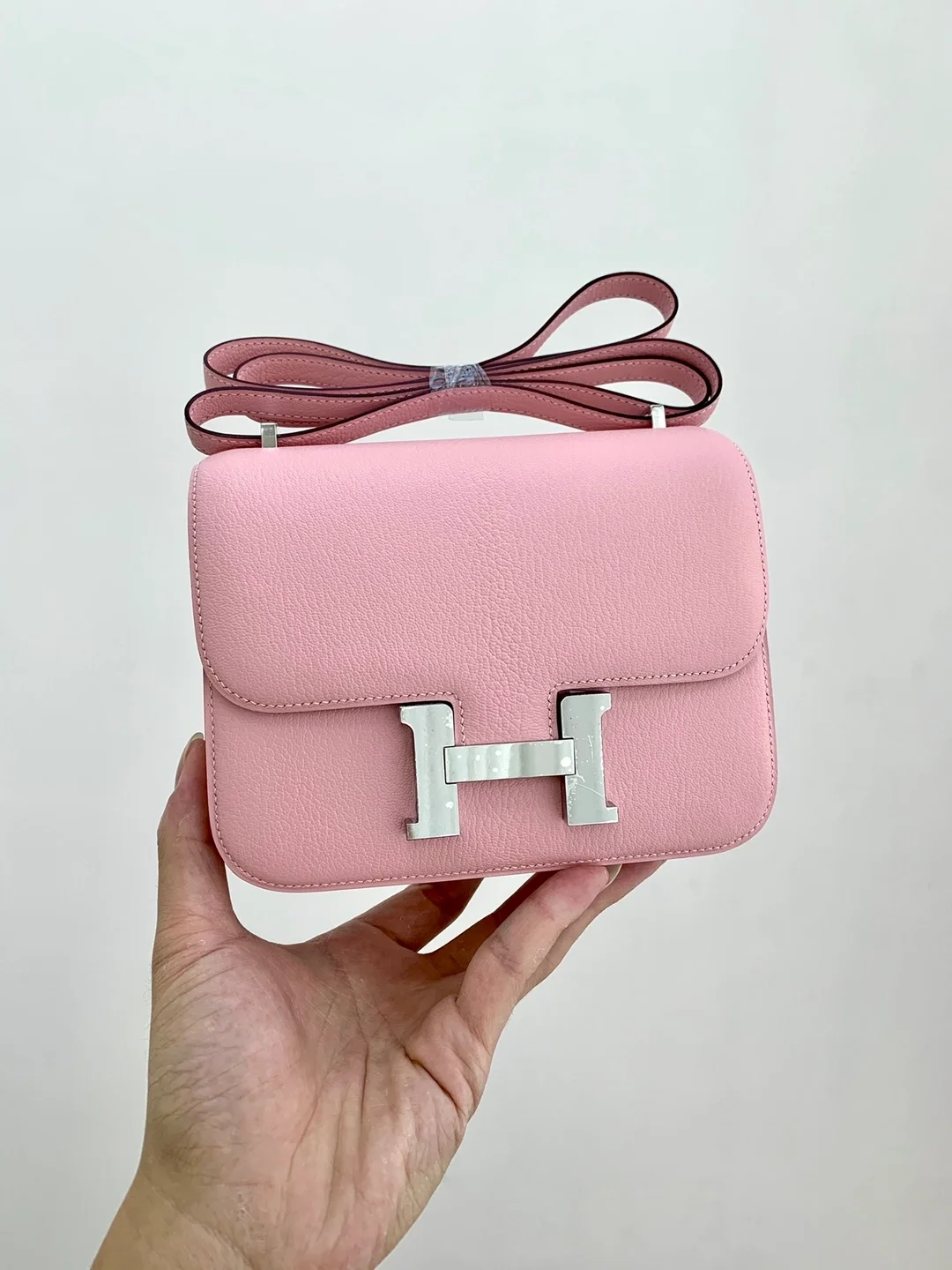 에르메스 콘스탄스 18 Rose sakura Epsom 백