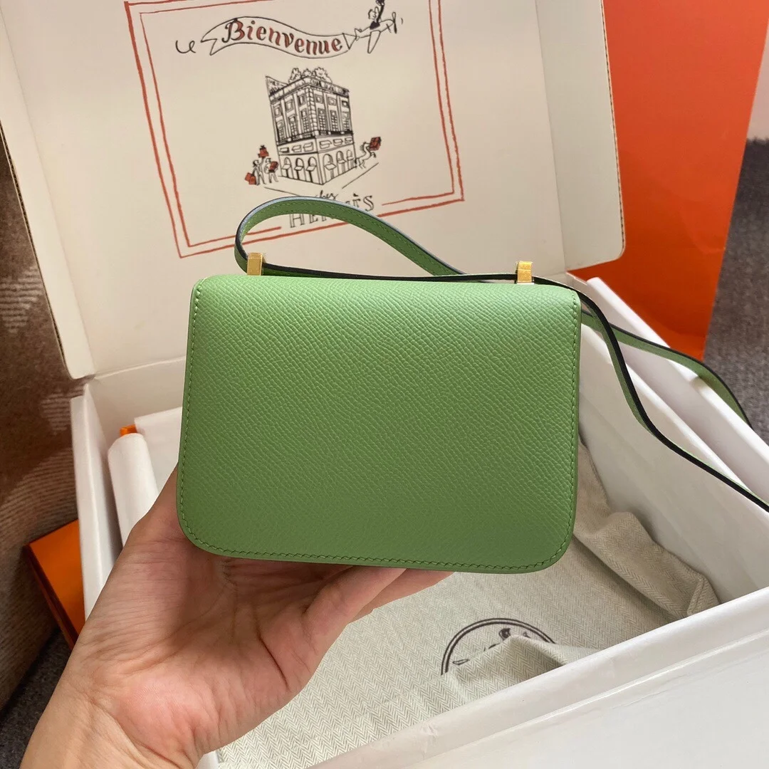 에르메스 콘스탄스 14 그린 Epsom 백