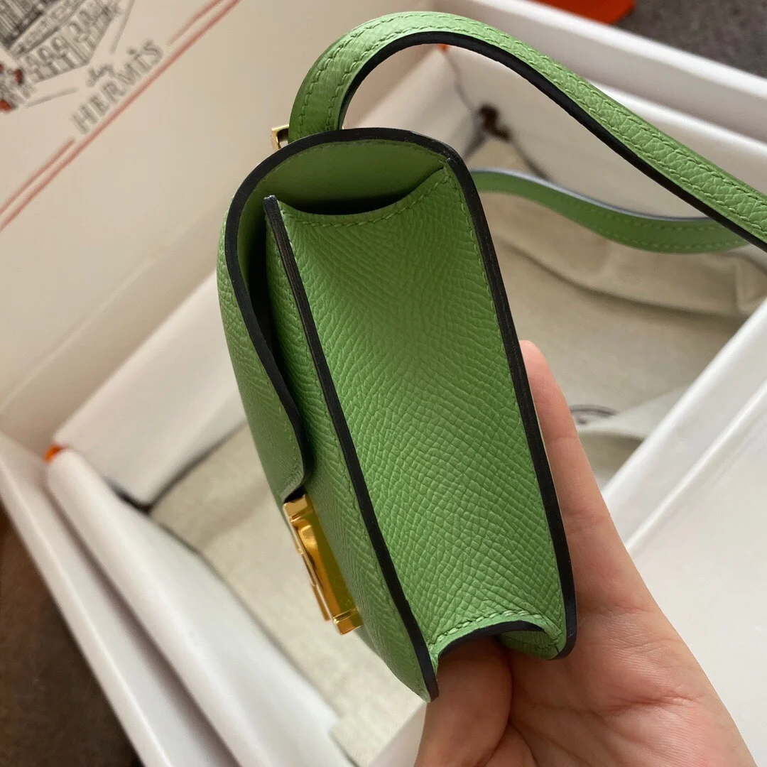 에르메스 콘스탄스 14 그린 Epsom 백