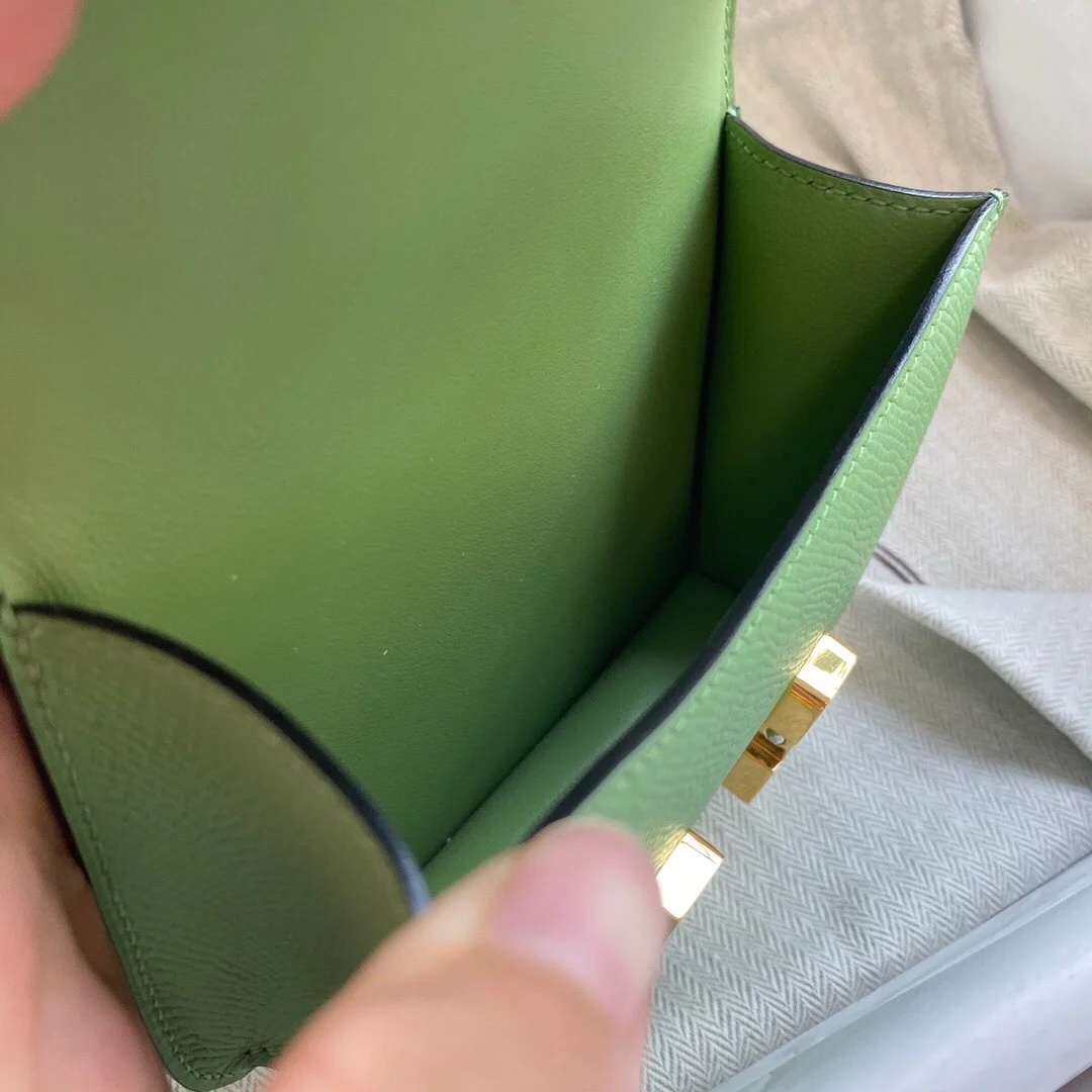 에르메스 콘스탄스 14 그린 Epsom 백