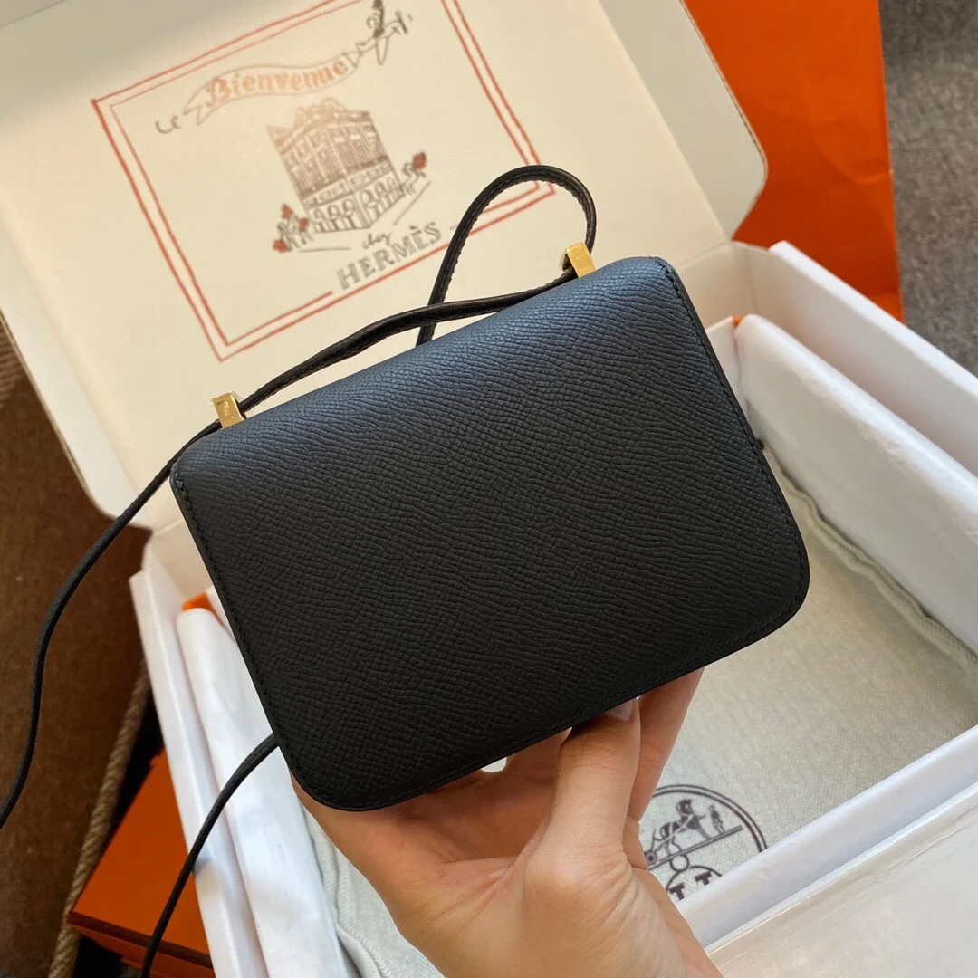 에르메스 콘스탄스 14 Noir Epsom 백