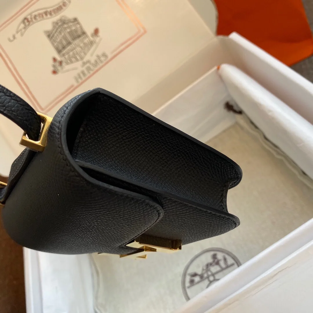 에르메스 콘스탄스 14 Noir Epsom 백