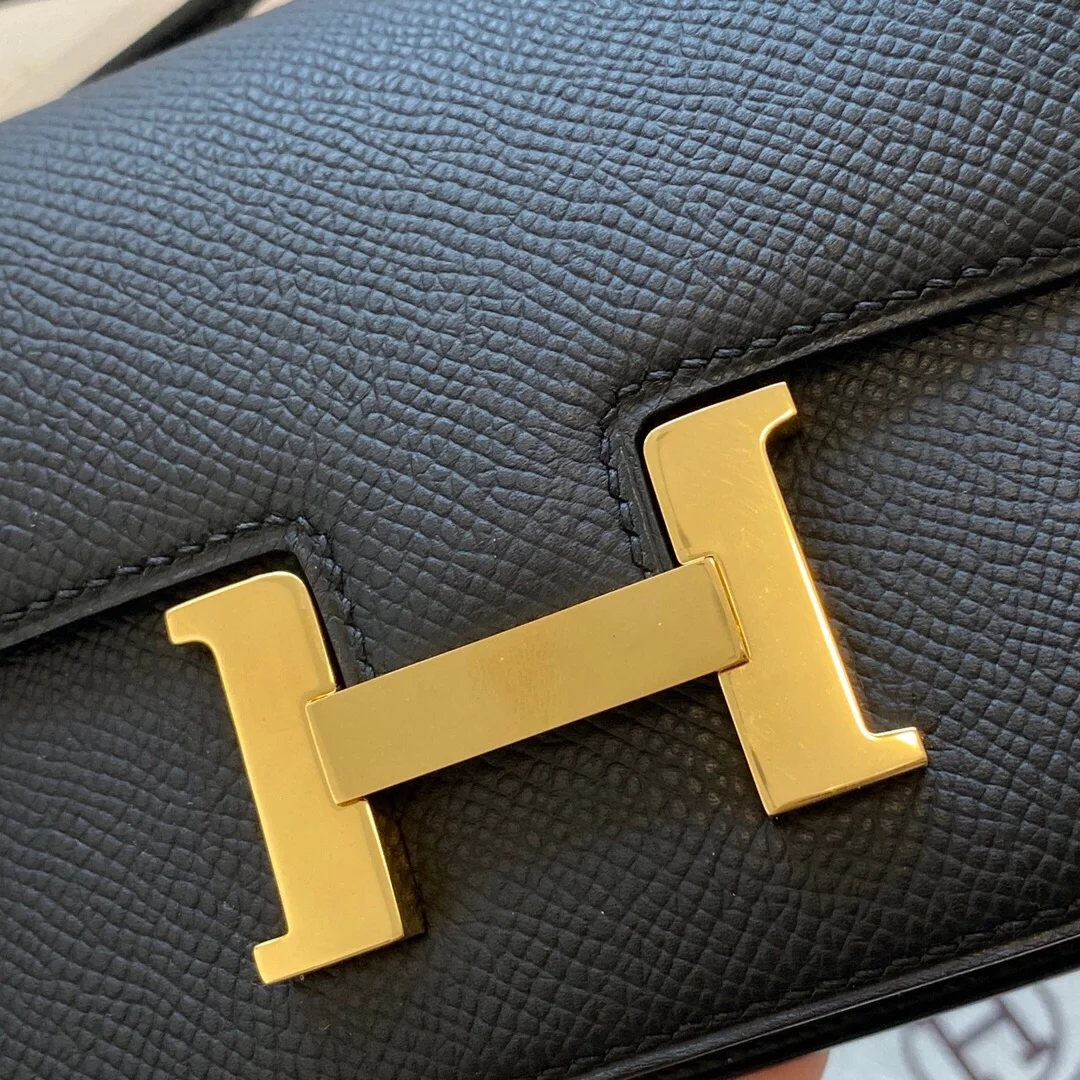 에르메스 콘스탄스 14 Noir Epsom 백