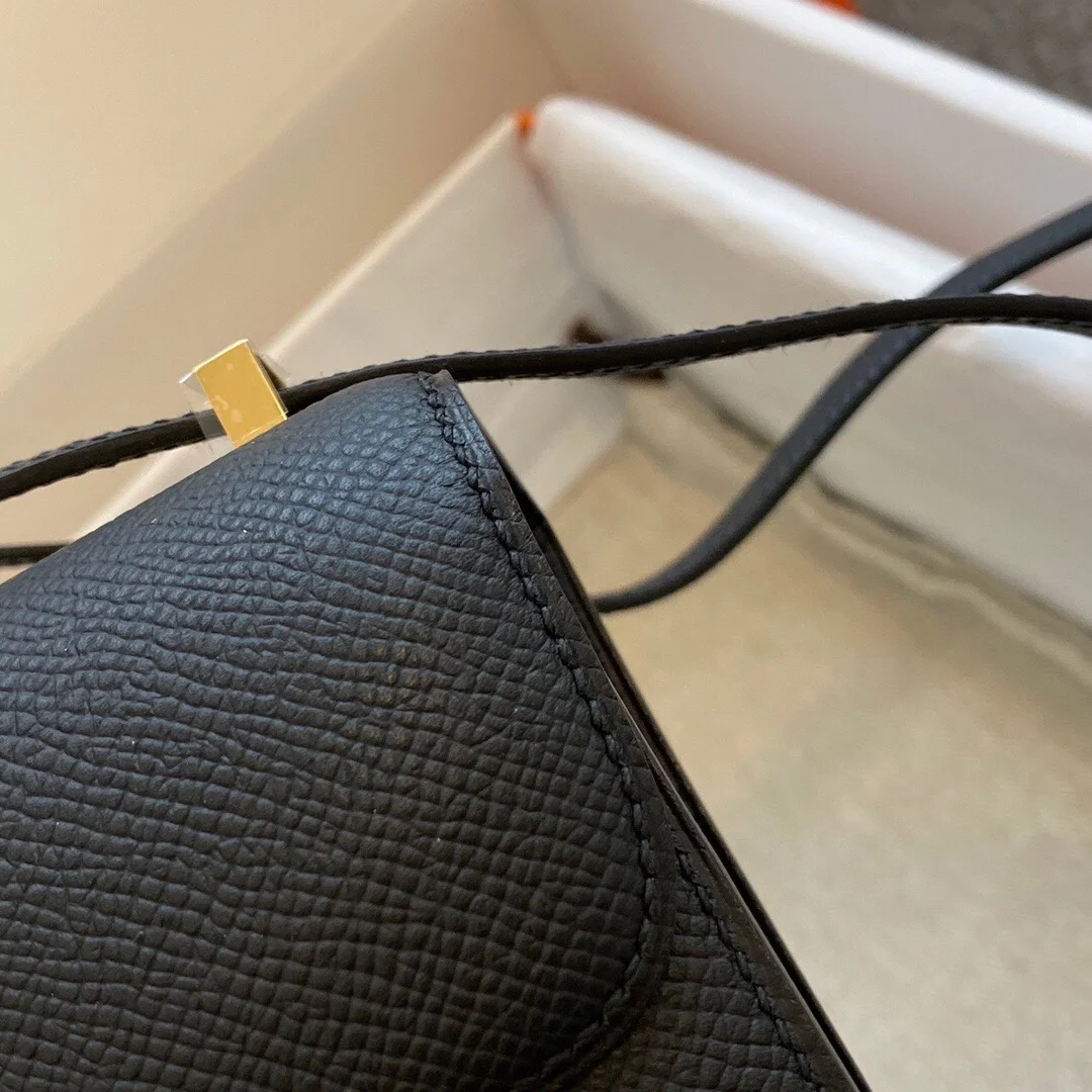 에르메스 콘스탄스 14 Noir Epsom 백