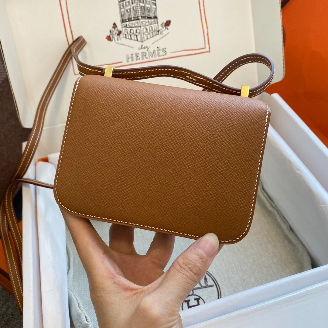 에르메스 콘스탄스 14 Gold Epsom 백