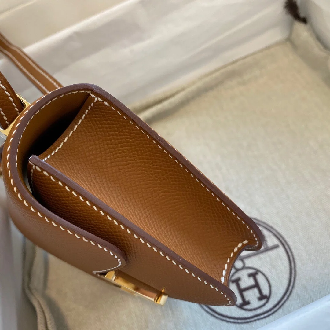에르메스 콘스탄스 14 Gold Epsom 백