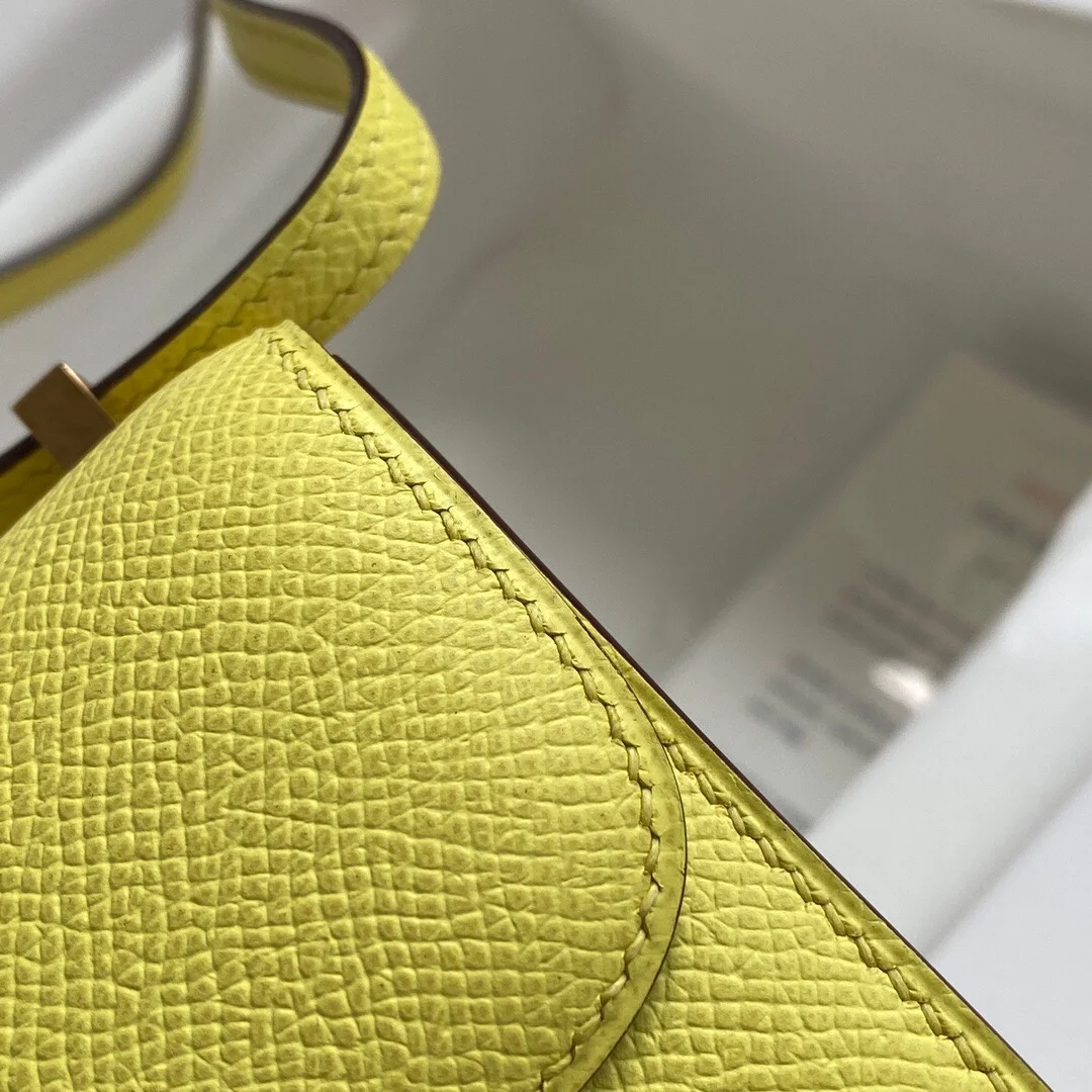 에르메스 콘스탄스 14 Lime Epsom 백