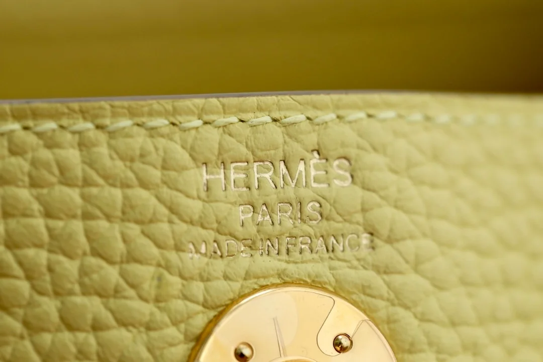 에르메스 린디 미니 Jaune poussin 백