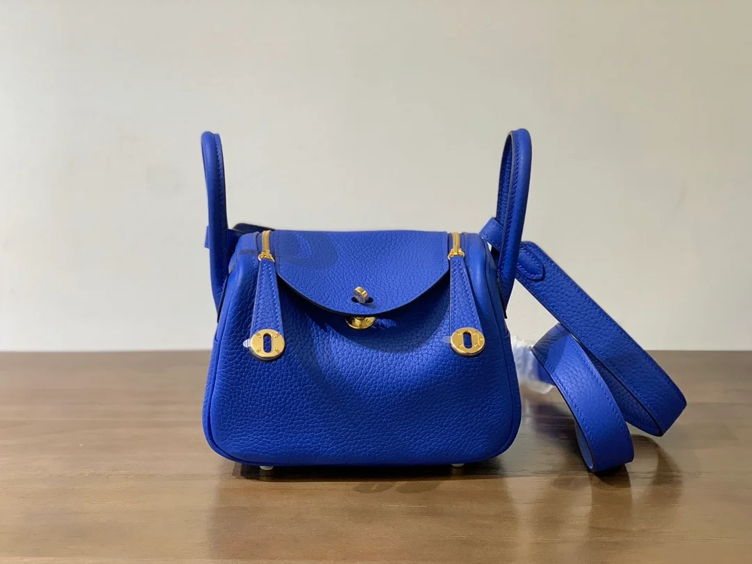 에르메스 린디 미니 Blue zellige 백