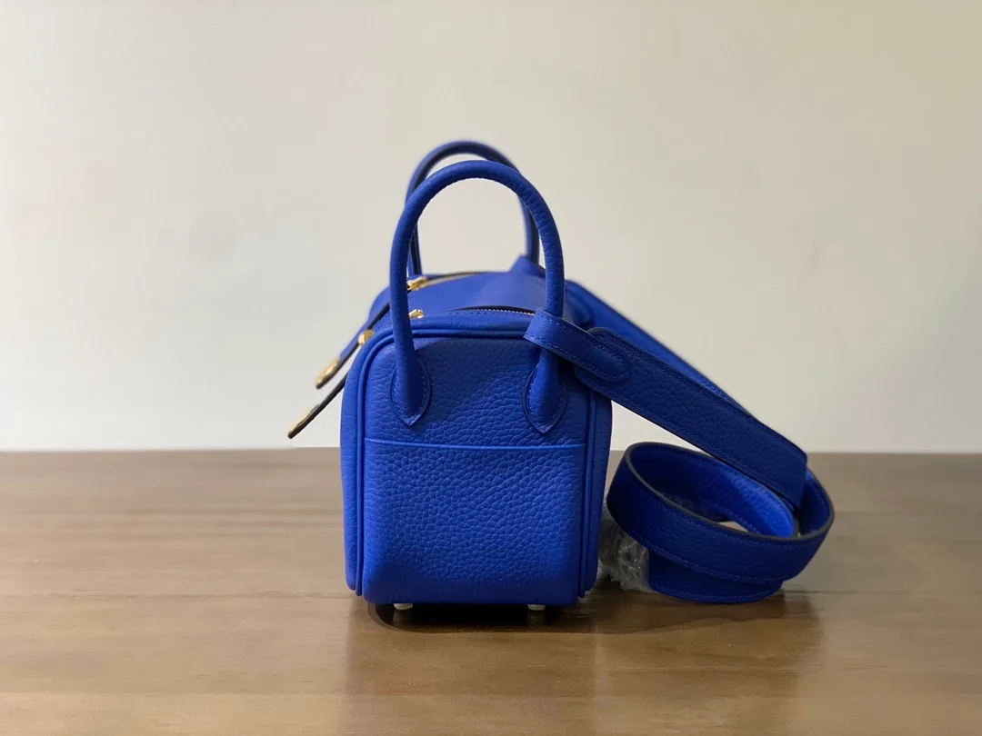 에르메스 린디 미니 Blue zellige 백