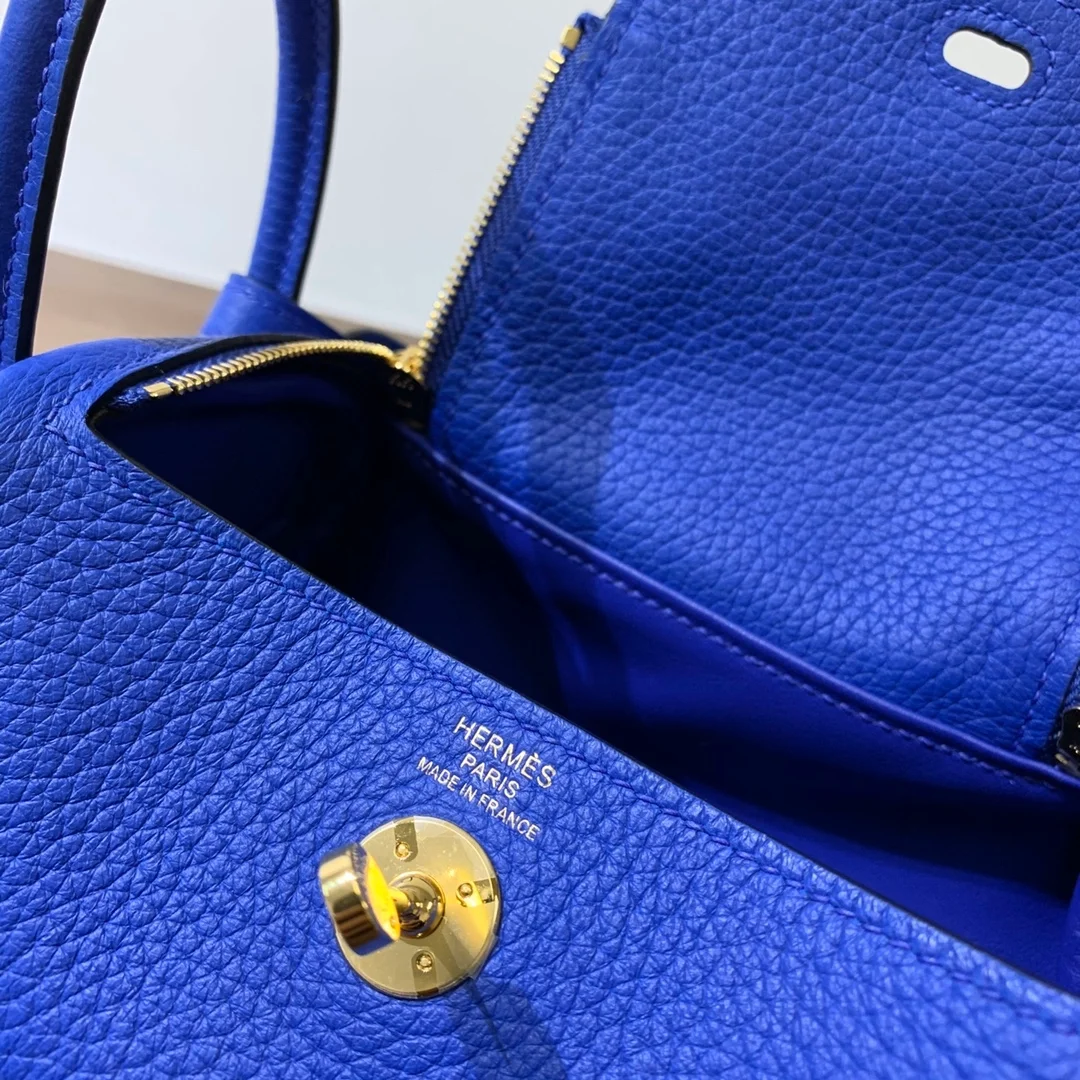 에르메스 린디 미니 Blue zellige 백