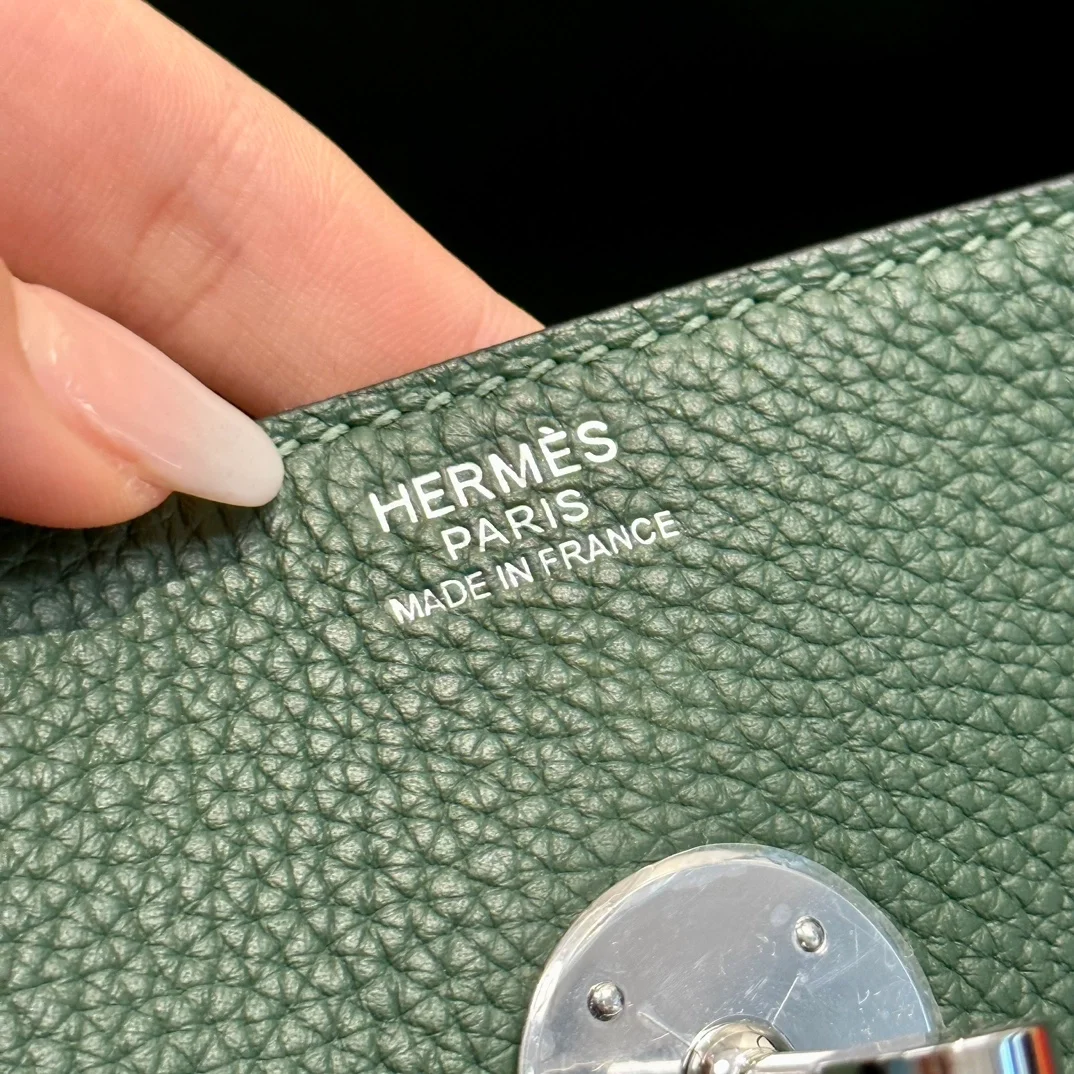 에르메스 린디 30 Vert Anglais 백