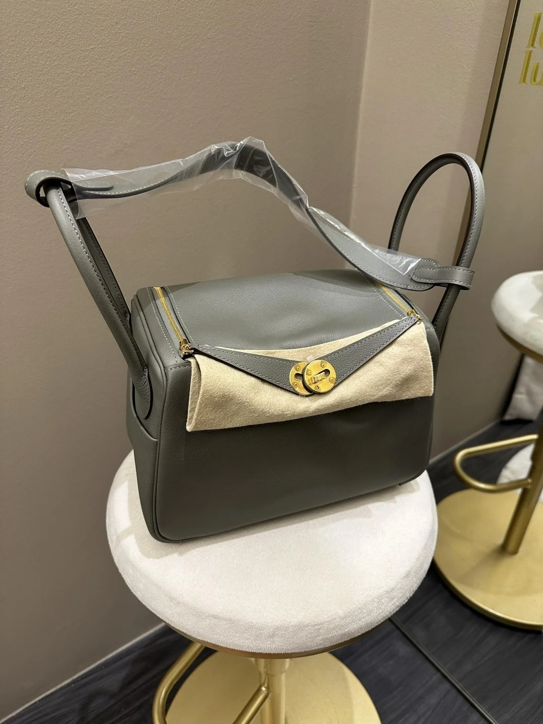 에르메스 린디 26 Gris meyer 백