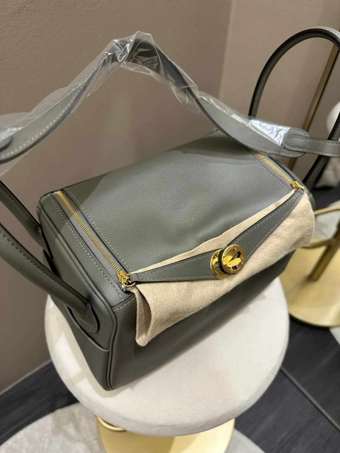 에르메스 린디 26 Gris meyer 백