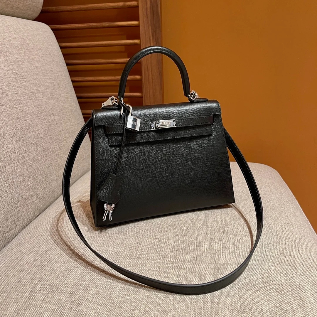 에르메스 켈리백 25 Noir epsom 백