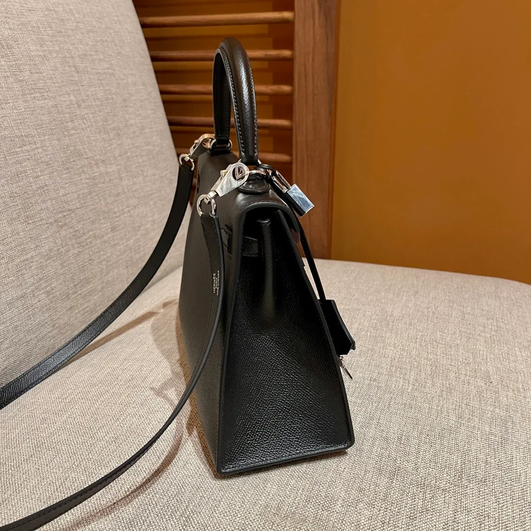 에르메스 켈리백 25 Noir epsom 백