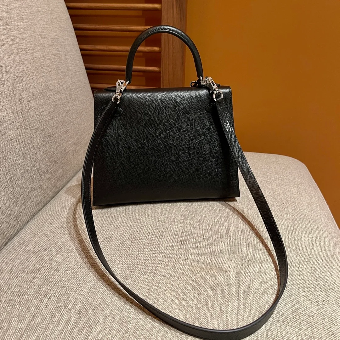 에르메스 켈리백 25 Noir epsom 백
