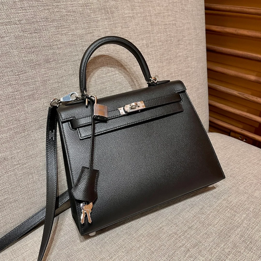 에르메스 켈리백 25 Noir epsom 백