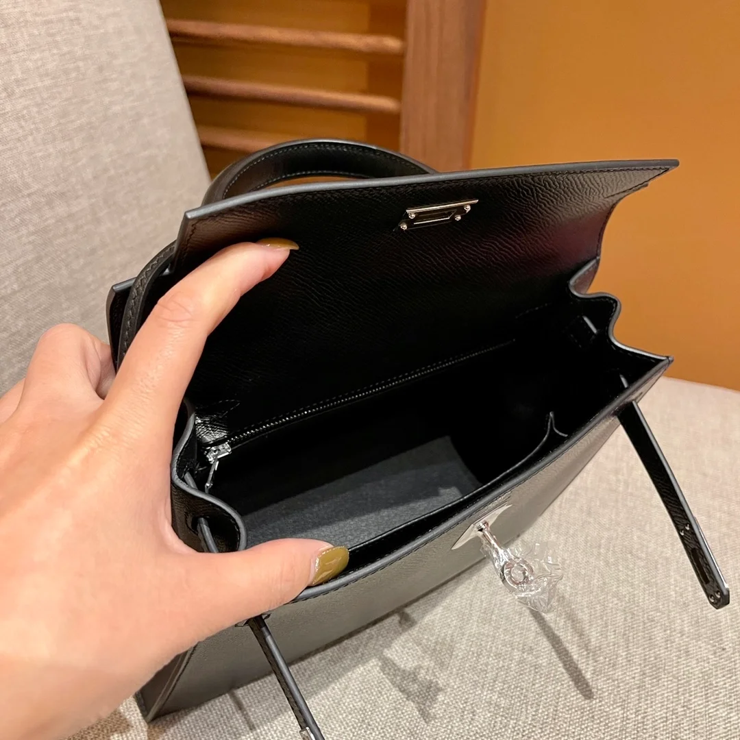 에르메스 켈리백 25 Noir epsom 백